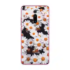 Золотой чехол на Xiaomi Redmi K20/K20 Pro/Mi 9T/Mi 9T Pro / Сяоми Редми К20 прозрачный, с рисунком