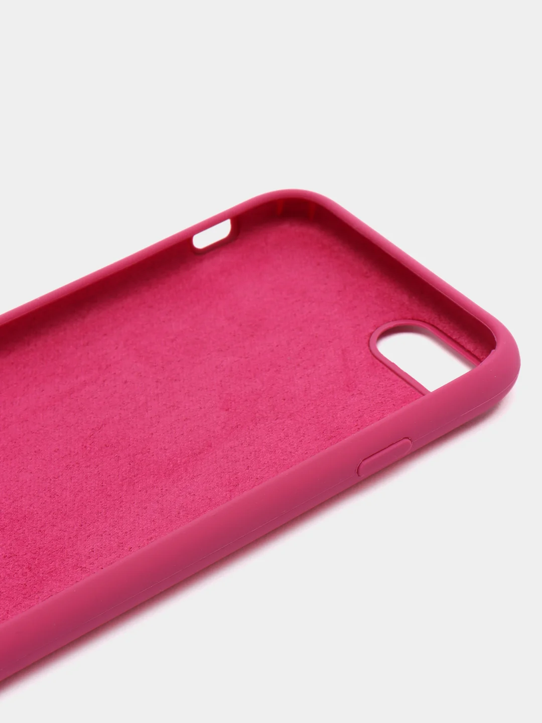 Тёмно-розовый чехол Silicone Case для iPhone 7/8