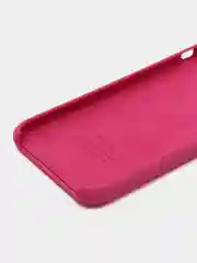 Тёмно-розовый чехол Silicone Case для iPhone 7/8