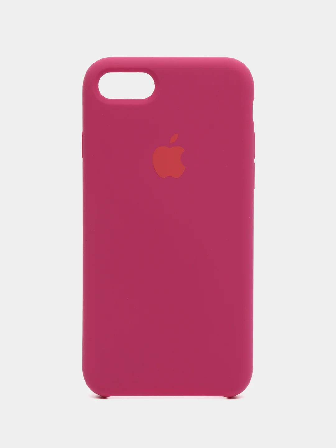 Тёмно-розовый чехол Silicone Case для iPhone 7/8