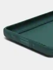 Тёмно-зелёный силиконовый чехол для Samsung Galaxy A51 (SM-A515F) (Самсунг Галакси А51), прозрачный