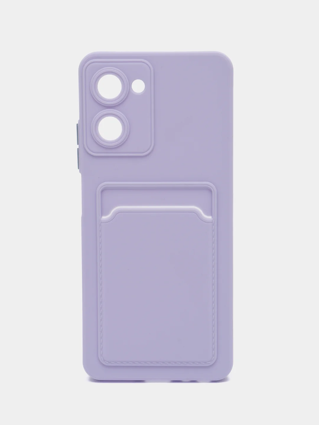 Силиконовый чехол Realme 10 Pro 5G (Реалми 10 Про 5 Джи), с карманом для карт, прозрачный