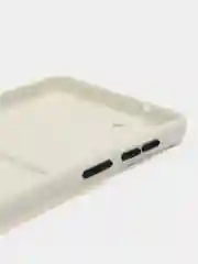 Белый чехол для Samsung Galaxy S21 FE, S21FE (Самсунг Галакси С21 ФЕ, С21ФЕ), силиконовый