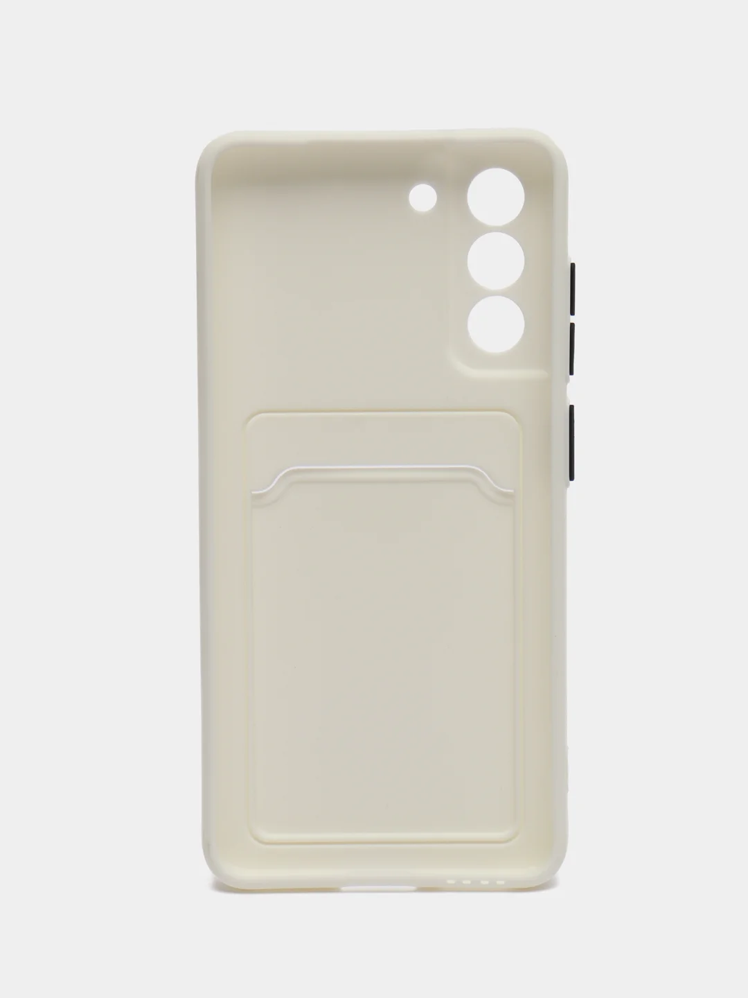 Белый чехол для Samsung Galaxy S21 FE, S21FE (Самсунг Галакси С21 ФЕ, С21ФЕ), силиконовый