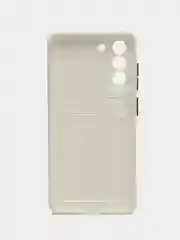Белый чехол для Samsung Galaxy S21 FE, S21FE (Самсунг Галакси С21 ФЕ, С21ФЕ), силиконовый