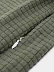 Оливковый наволочка флисовая, 45 х 45 см