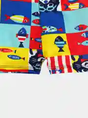 Бирюзовый детские плавки для мальчика