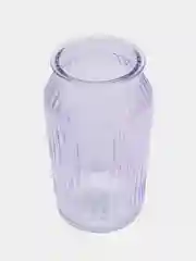 Сиреневый ваза стеклянная