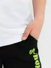 Белый комплект, костюм для мальчика: футболка, шорты, Bonito kids