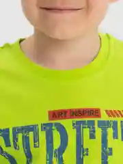 Салатовый комплект, костюм для мальчика: футболка, шорты, Bonito kids