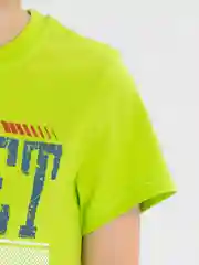 Салатовый комплект, костюм для мальчика: футболка, шорты, Bonito kids