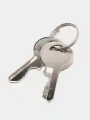 Замок навесной Lockland, 50 мм, влагозащищенный, длинная дужка, 2 ключа, цвет черный