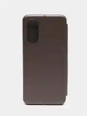 Серый чехол-книжка для OPPO Reno 8T 4G (Оппо Рено 8Т)