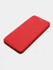 Красный чехол-книжка для Xiaomi 13 Lite (Сяоми 13 Лайт)