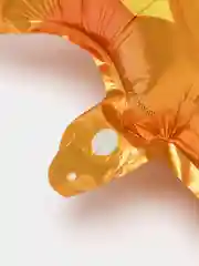 Алый воздушный шар фигура "Лев"