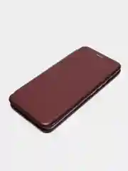 Багровый чехол-книжка для Xiaomi 13 Lite (Сяоми 13 Лайт)