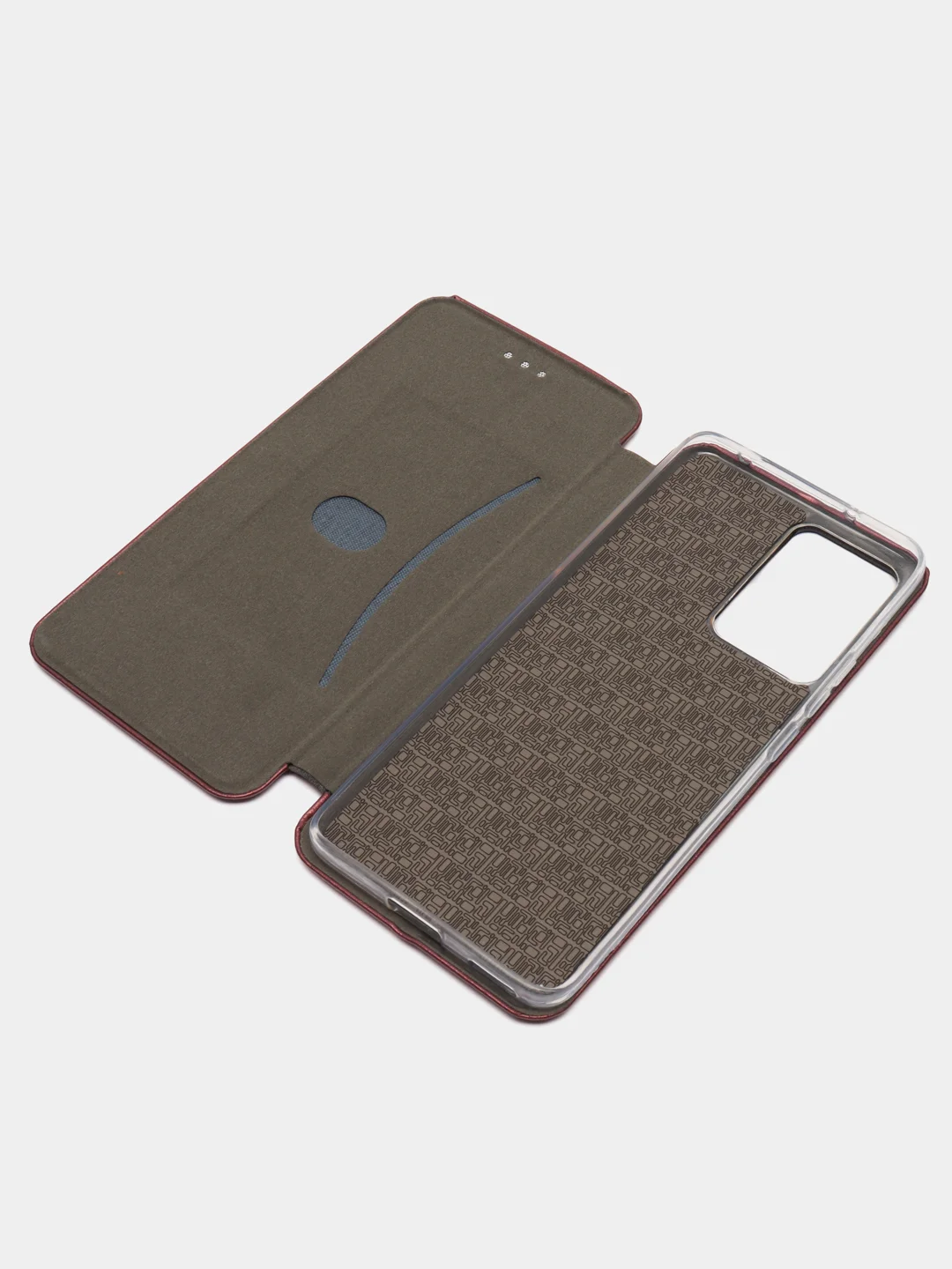 Багровый чехол-книжка для Xiaomi 13 Lite (Сяоми 13 Лайт)