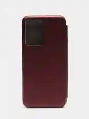 Багровый чехол-книжка для Xiaomi 13 Lite (Сяоми 13 Лайт)