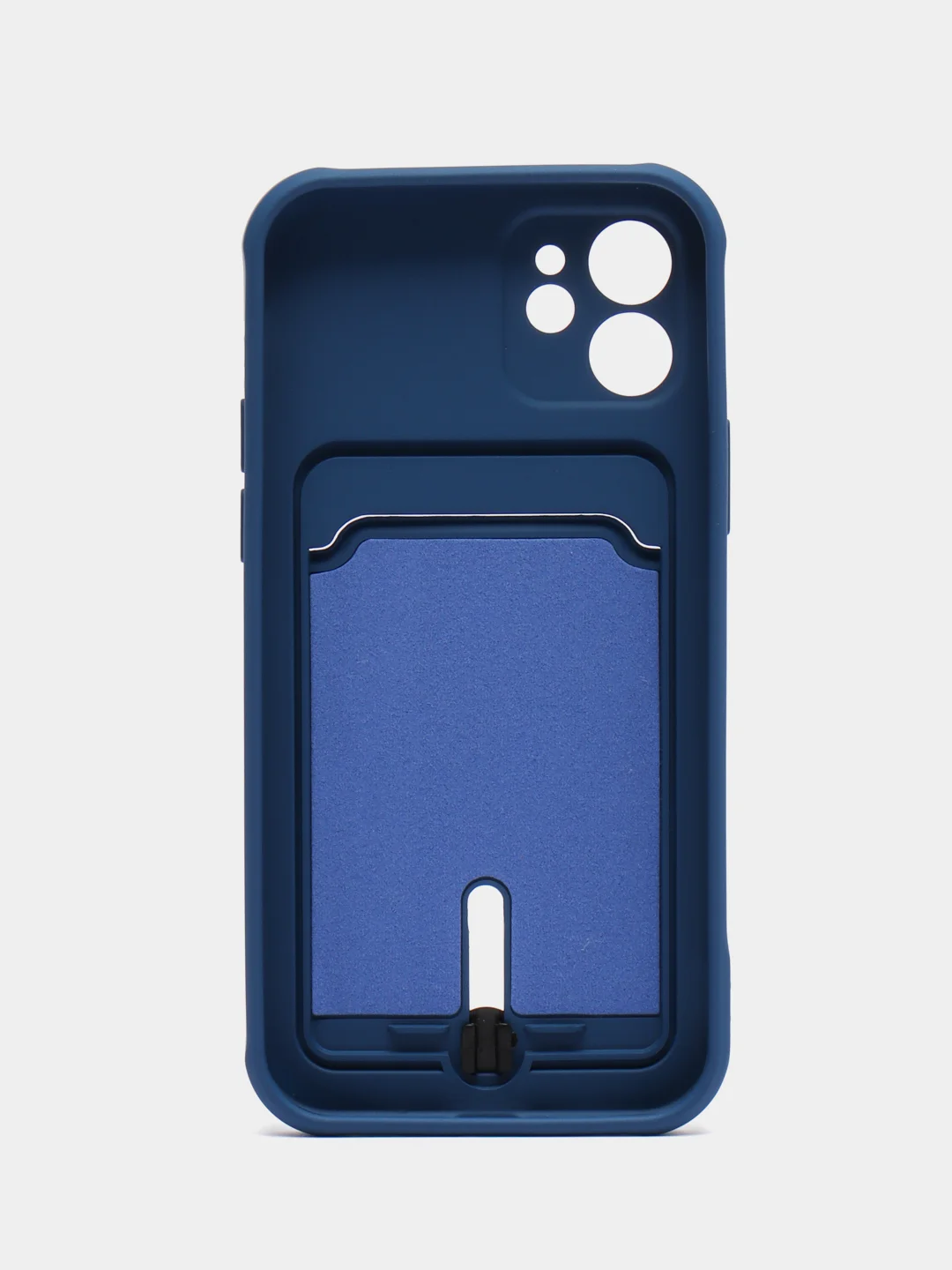 Синий защитный чехол для iPhone 12 (Айфон 12)