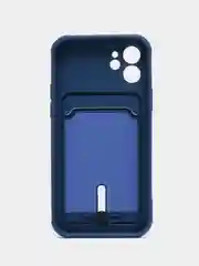 Синий защитный чехол для iPhone 12 (Айфон 12)
