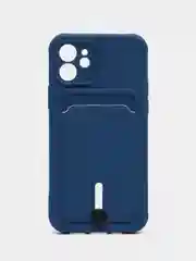 Синий защитный чехол для iPhone 12 (Айфон 12)
