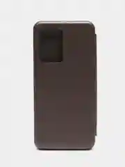 Серый чехол-книжка для Xiaomi 13 Lite (Сяоми 13 Лайт)
