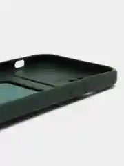 Тёмно-зелёный защитный чехол для iPhone 12 (Айфон 12)