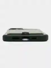 Тёмно-зелёный защитный чехол для iPhone 12 (Айфон 12)