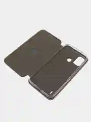 Серый чехол-книжка Itel A48 / Ител А48