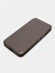 Серый чехол-книжка Itel A48 / Ител А48