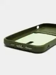 Зелёный хаки защитный чехол для iPhone 12 (Айфон 12)