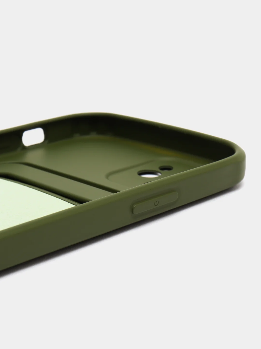 Зелёный хаки защитный чехол для iPhone 12 (Айфон 12)