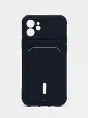 Темно-синий защитный чехол для iPhone 12 (Айфон 12)