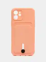 Пудровый защитный чехол для iPhone 12 (Айфон 12)