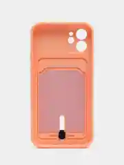 Пудровый защитный чехол для iPhone 12 (Айфон 12)