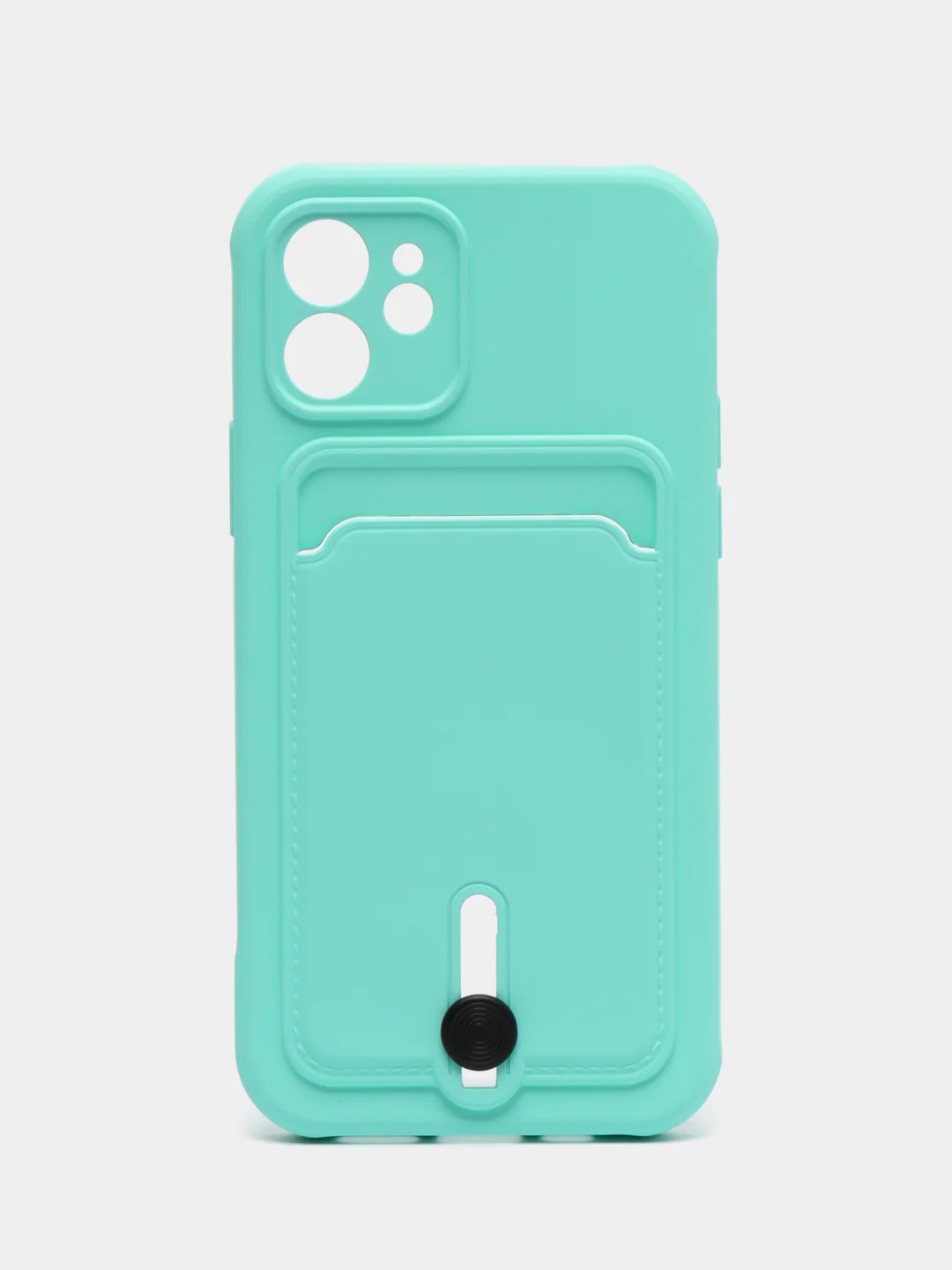 Мятный защитный чехол для iPhone 12 (Айфон 12)