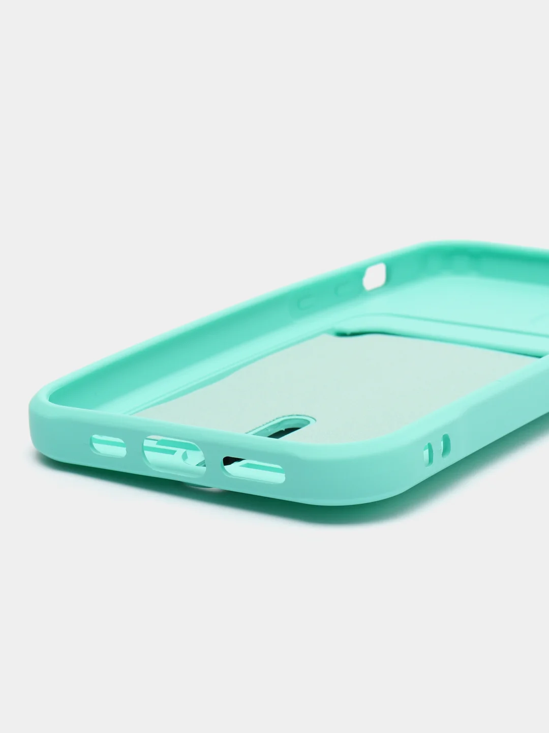 Мятный защитный чехол для iPhone 12 (Айфон 12)
