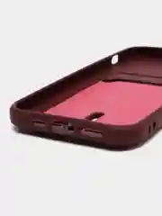 Тёмно-бордовый защитный чехол для iPhone 12 (Айфон 12)