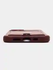 Тёмно-бордовый защитный чехол для iPhone 12 (Айфон 12)
