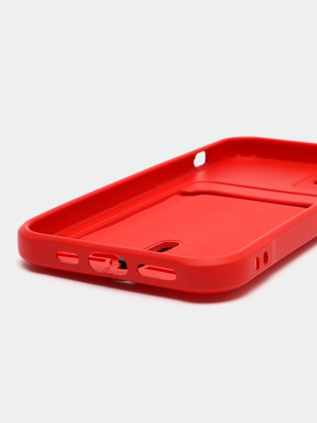 Вишнёвый защитный чехол для iPhone 12 (Айфон 12)