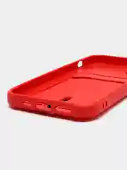 Вишнёвый защитный чехол для iPhone 12 (Айфон 12)