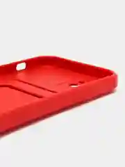 Вишнёвый защитный чехол для iPhone 12 (Айфон 12)