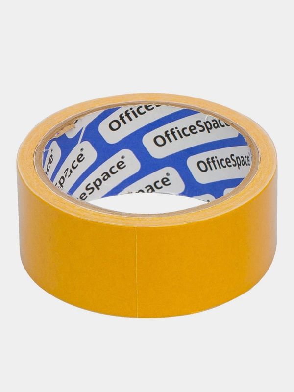 Клейкая лента двусторонняя OfficeSpace, 38мм*10м, полипропилен