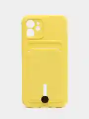 Желтый защитный чехол для iPhone 12 (Айфон 12)