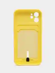 Желтый защитный чехол для iPhone 12 (Айфон 12)