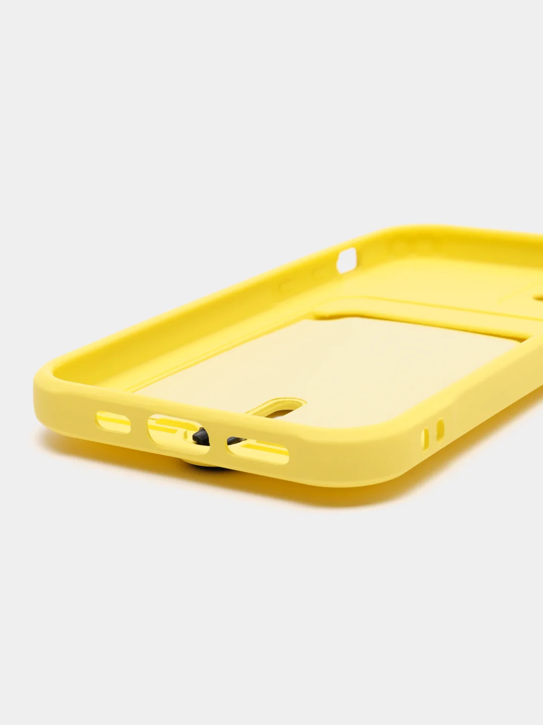 Желтый защитный чехол для iPhone 12 (Айфон 12)