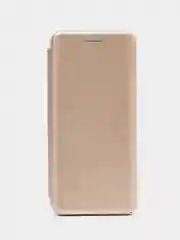 Золотой чехол-книжка для Samsung Galaxy M 31, экокожа (Самсунг М 31)