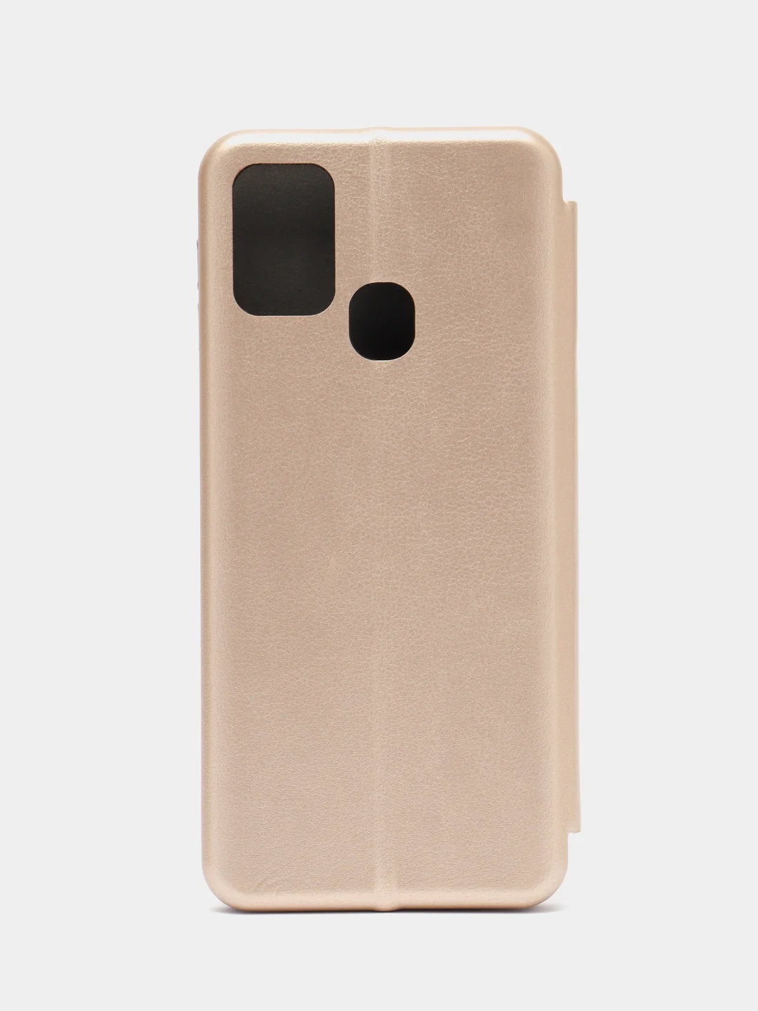 Золотой чехол-книжка для Samsung Galaxy M 31, экокожа (Самсунг М 31)