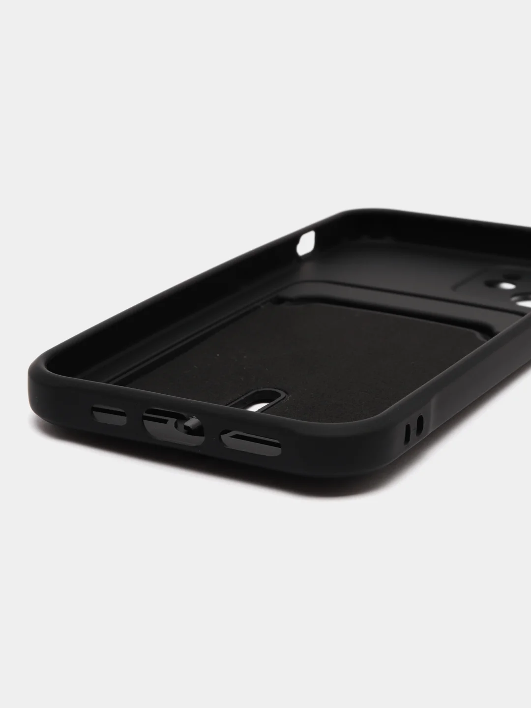 Черный защитный чехол для iPhone 12 (Айфон 12)