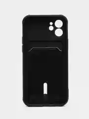 Черный защитный чехол для iPhone 12 (Айфон 12)